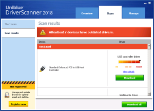 Descargar Uniblue DriverScanner Crack Gratis en Español Ultima Versión + Serial Key 2023 2