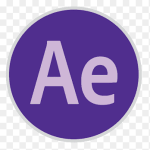png clipart adobe after effects adobe® after effects® cs6 visual effects adobe creative cloud computer software effect icon purple violet thumbnail